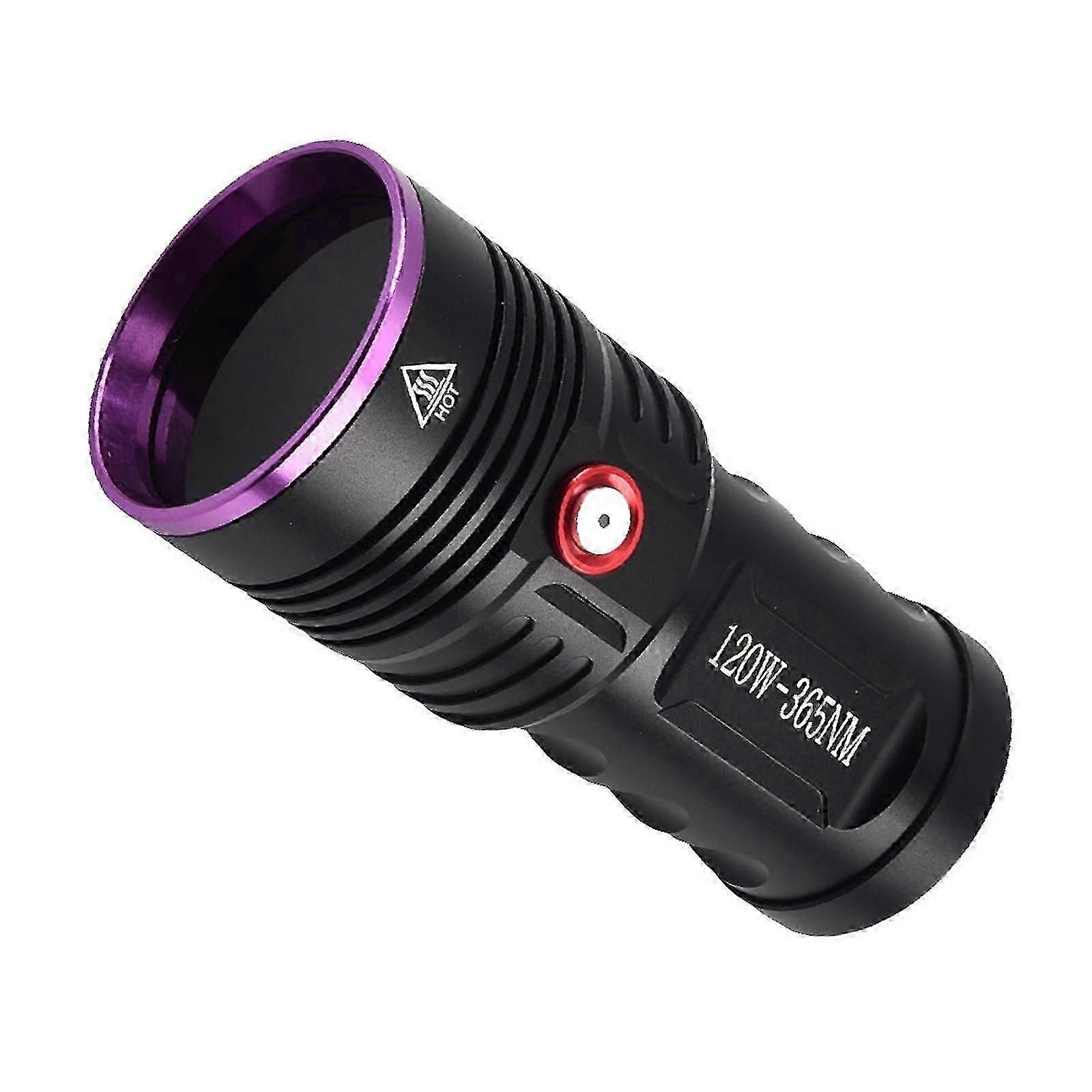 High Powerful 365nm Black Light Uv Flashlight Light High Definition Ultraviolet Fl Ft