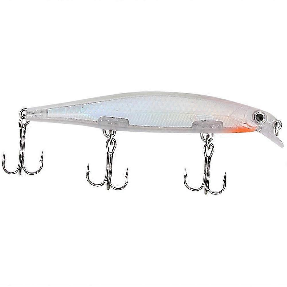 HENG JIA 11CM Vivid Lures Artificial Minnow Fishing Bait with Hooks(H)