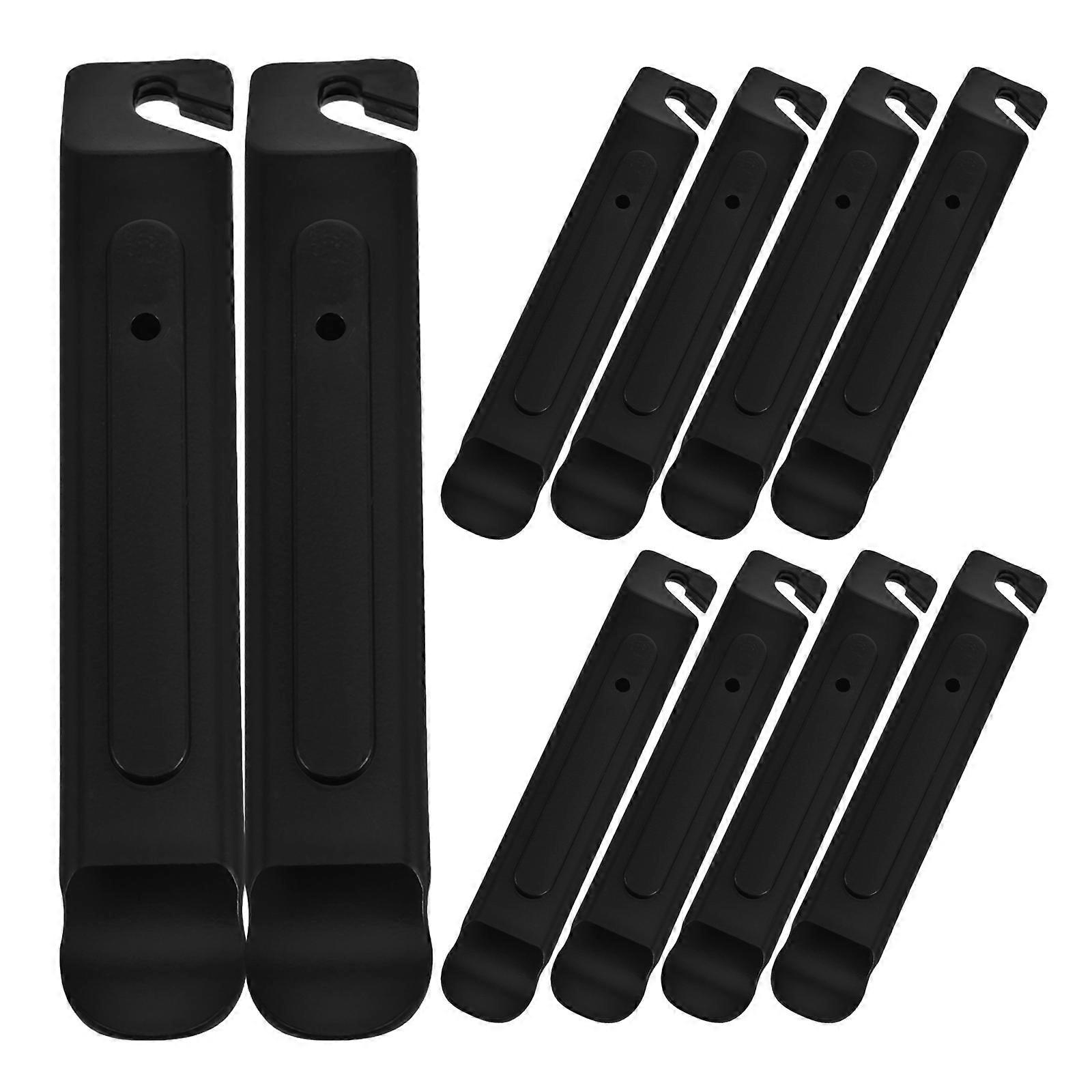 Plastic Bicycle Tire Levers 10pcs Durable Portable Repair Tools for Efficient Bike Puncture Fixing Ergonomic Design for Easy and Versatile Bicycle