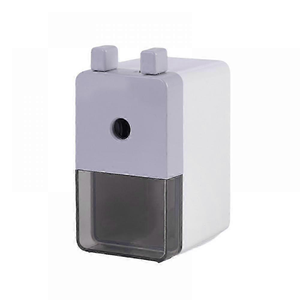 Sacapuntas Manual Sacapuntas Sacapuntas Art Lápiz Afiladores Lápiz Sacapuntas Lápiz rotativo de mano Safiladores Fuerte y duradero (gris)