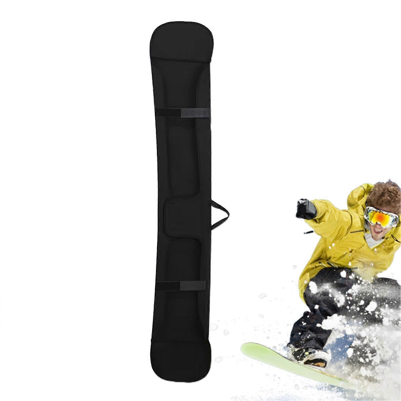 Surfboard travel bag – Ski bag made of neoprene, storage bag for snowboard, elastic, waterproof Black XL