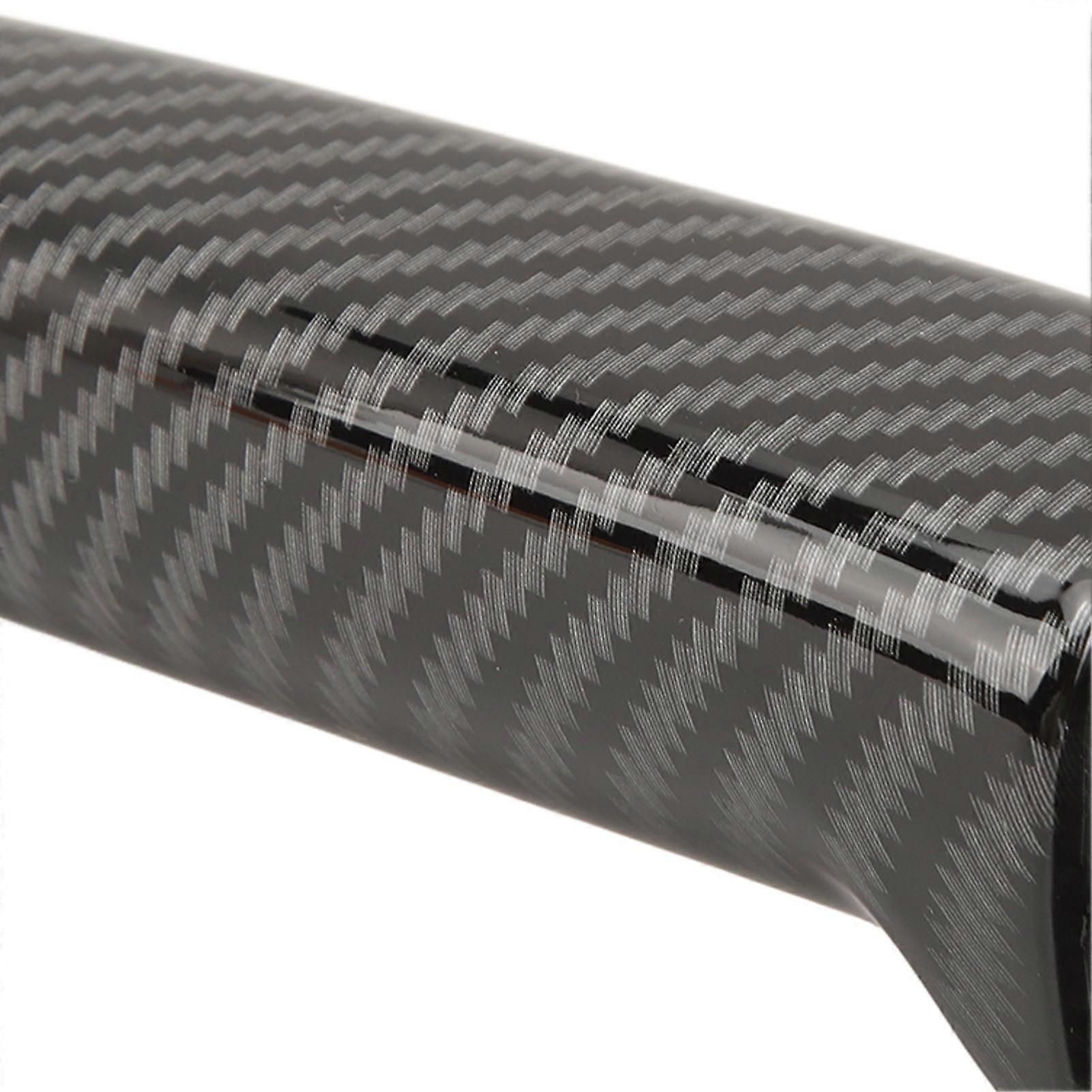 Carbon Fiber Look Front Handbrake Handle Cover for E46 E60 E90 E92 F30