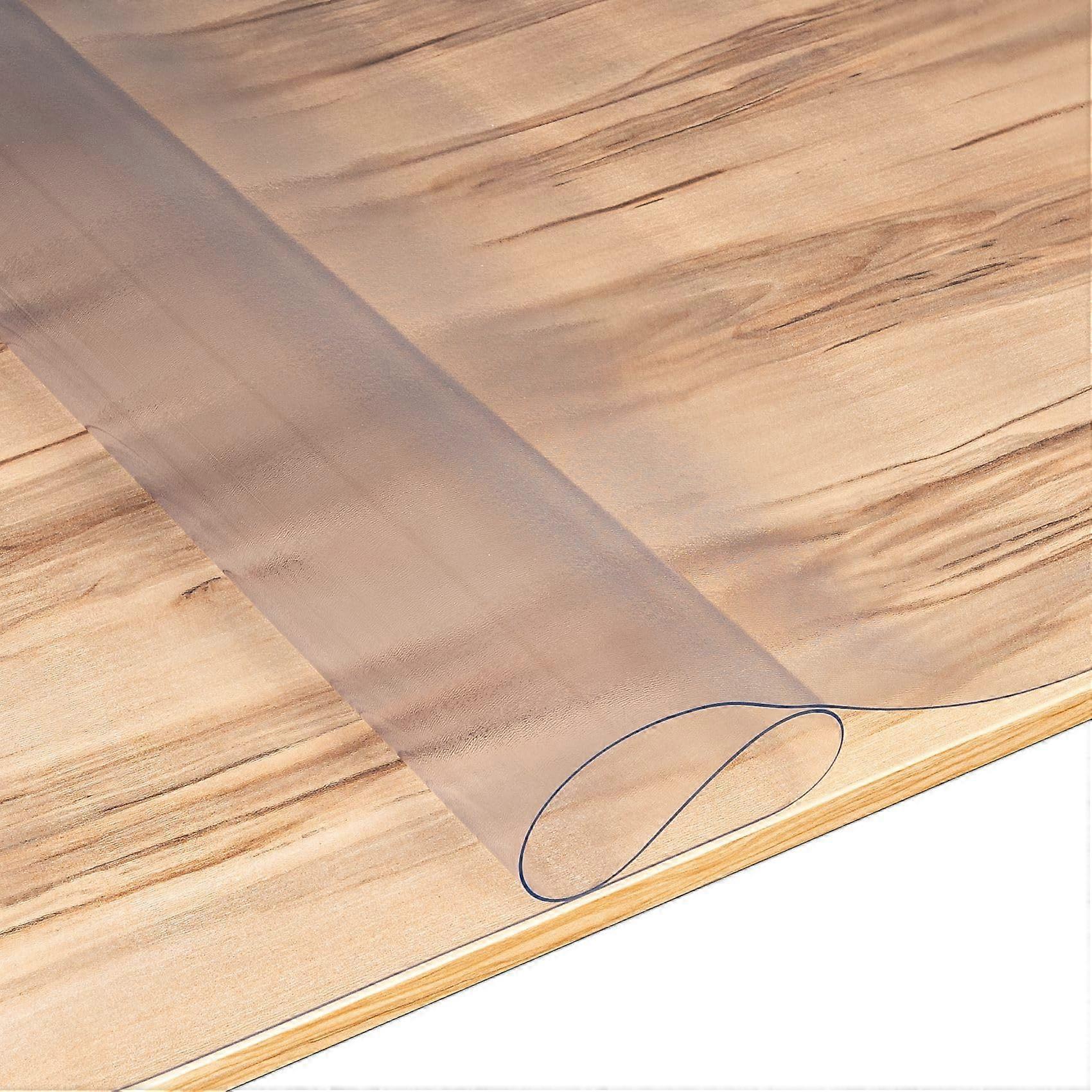 Table Film Table Protector with Structure for Gloss and Glass Table Cloth Film for Table Table Protector 1.5 mm 160 x 90 cm 90 160