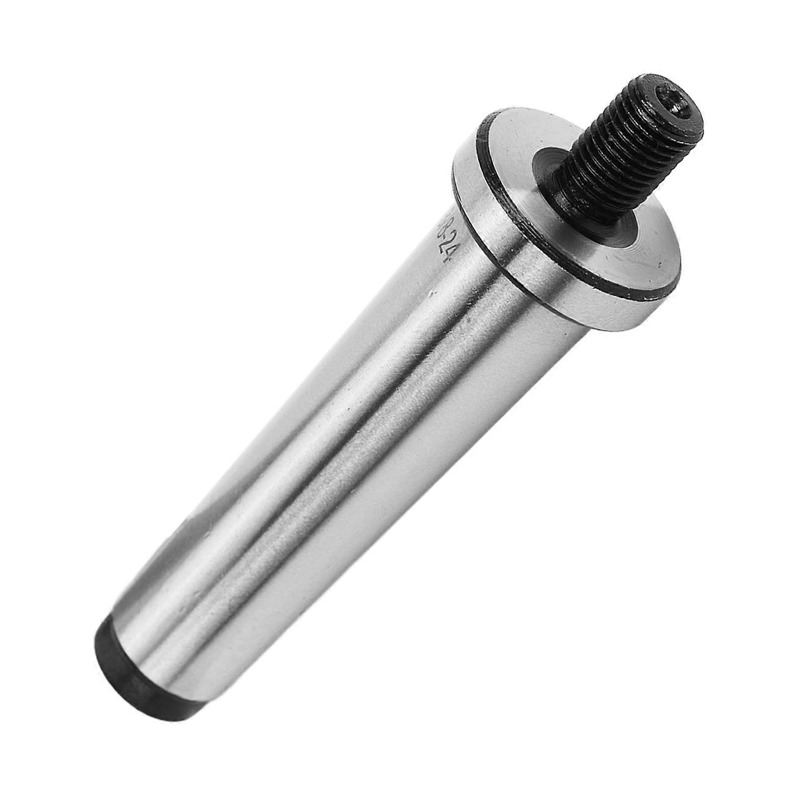 2MT Shank To 3/8in 24 Threaded Drill Chuck Arbor Hardened Morse Taper MT2 Adapter 