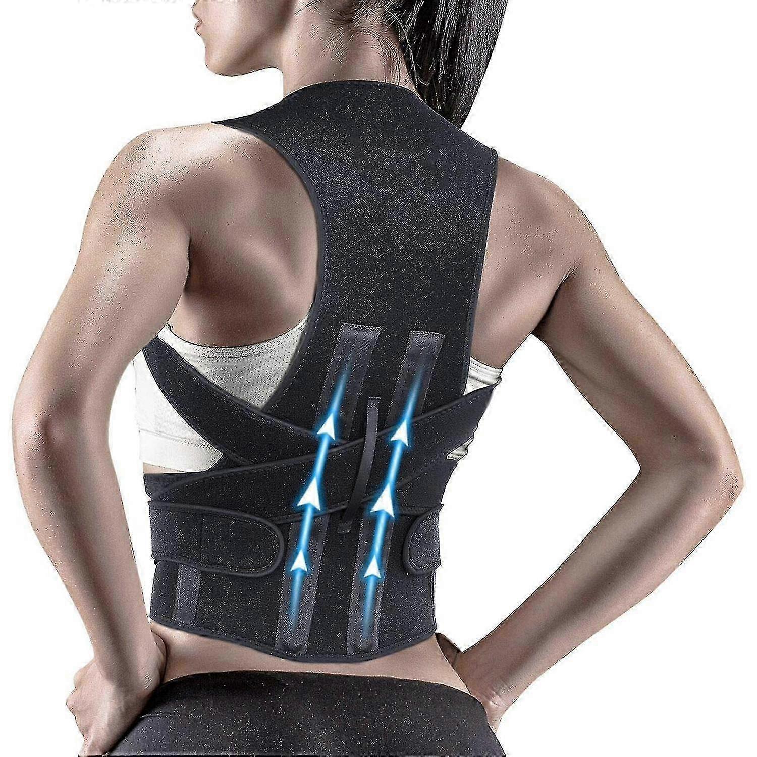 2023 New Back Support Belt Posture Corrector Brace Enhancer
