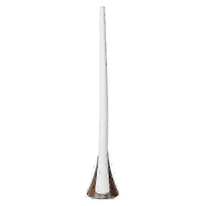 Extended Wood Grain Shoe Horn with Ergonomic Handle for Seniors & Expecting Mothers, Self-Supporting Design