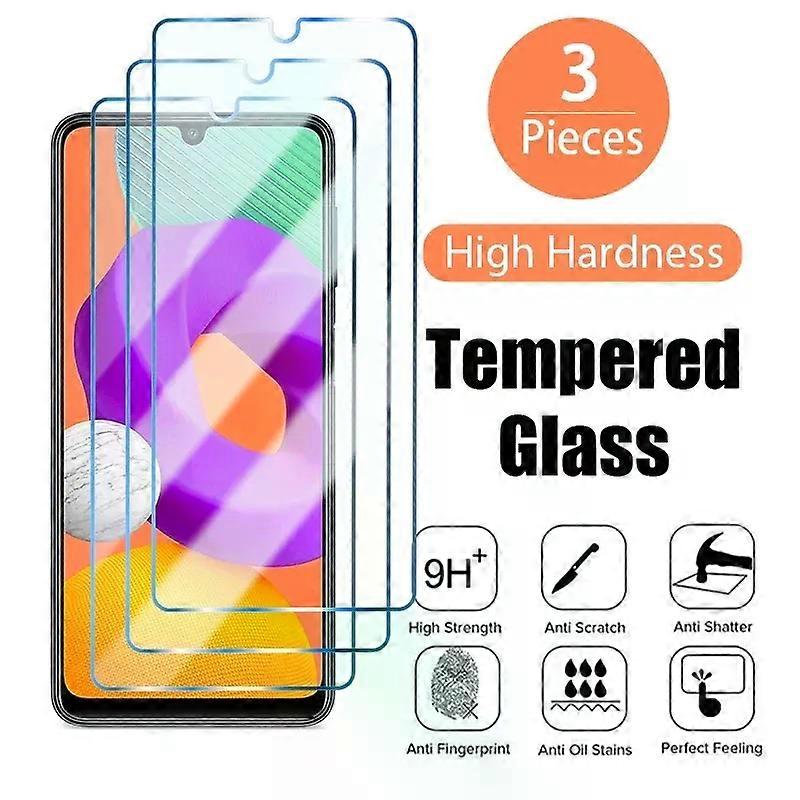 Security 3Pcs Tempered Glass for Motorola Moto G10 G20 G30 G50 G60 G100 G200 G31 G41 G51 G71 G22 G52 G82 E40 E20 Screen Protector