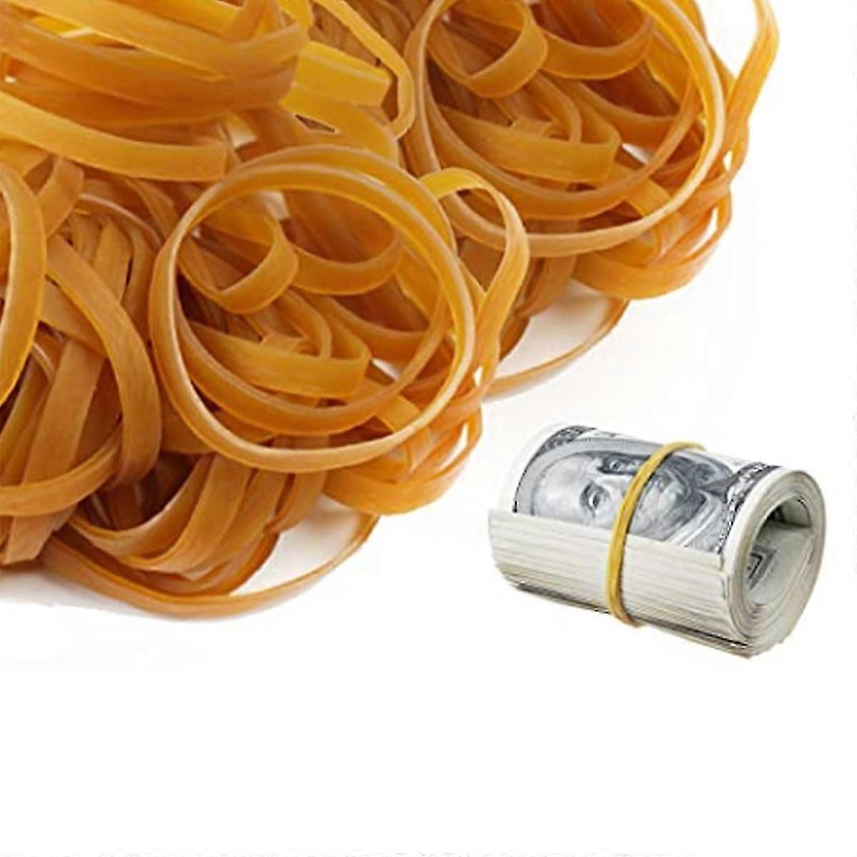 Yellow Rubber Bands Rubber Rings Pack of 100 Reusable Number of Pieces: 100 & 11.89