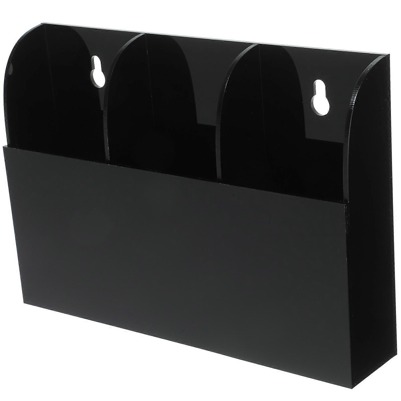 Cellphone Storage Box Wall-Mounted Organizer For Home Users Phone Keys 20x14cm 1Pcs