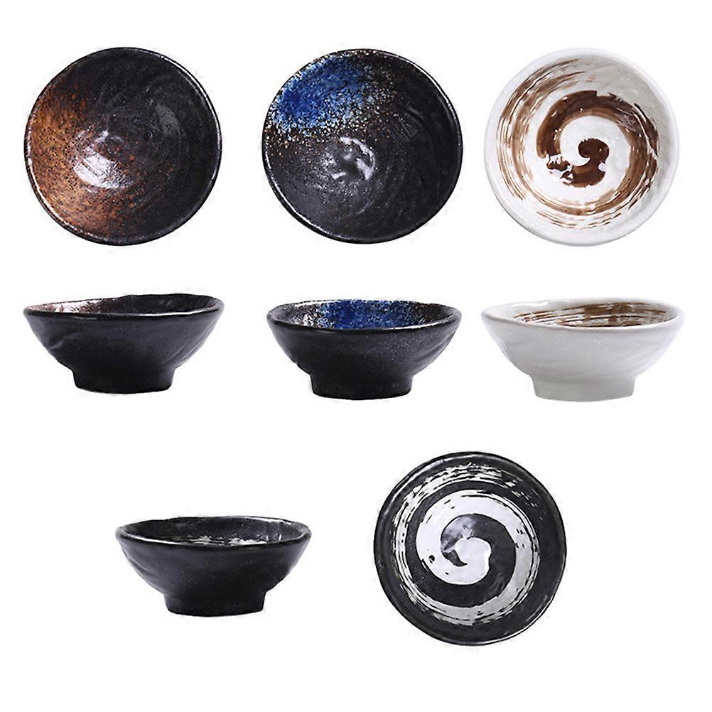Soy Sauce Dipping Bowl Ceramic Dipping Bowls Household Items Dining Table 4Pcs