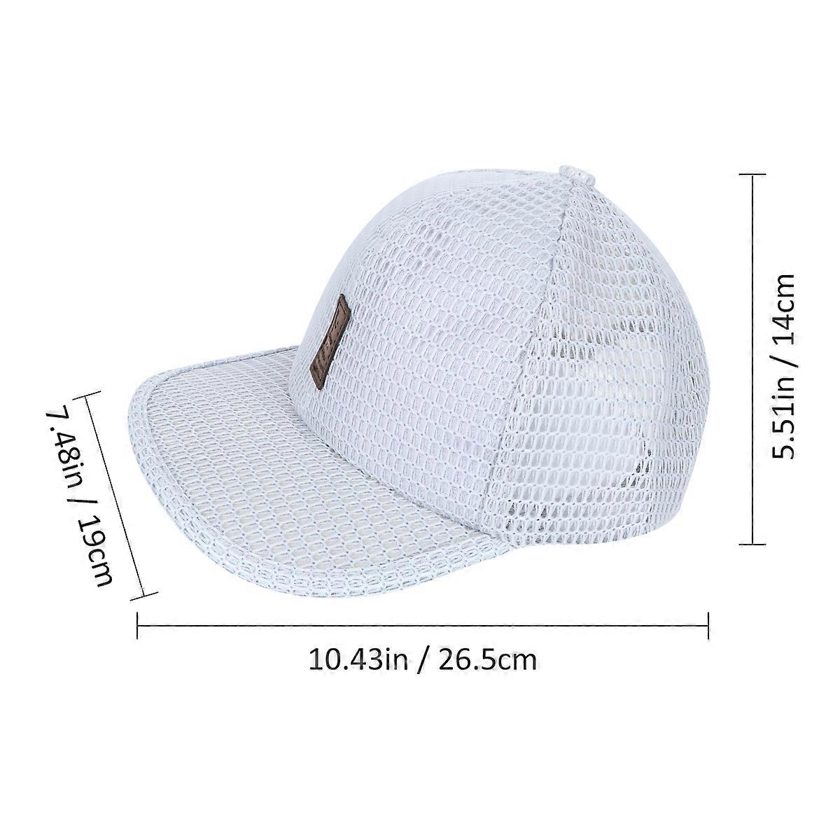 Here's a polished product description for your **Quick Dry Adjustable Mesh Baseball Cap**:
### **Quick Dry Adjustable Mesh Baseball Cap – Unisex