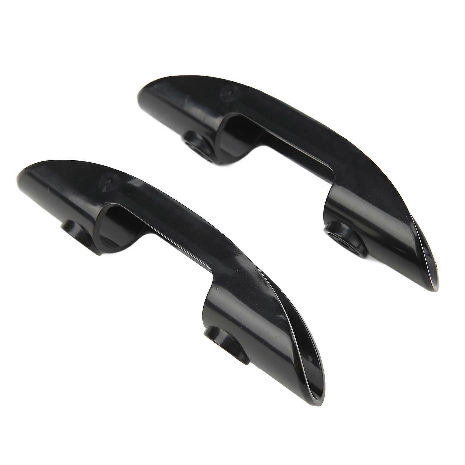2PCS Kayak Paddle Holder Clip Black Corrosion Resistant Plastic Universal for Ships