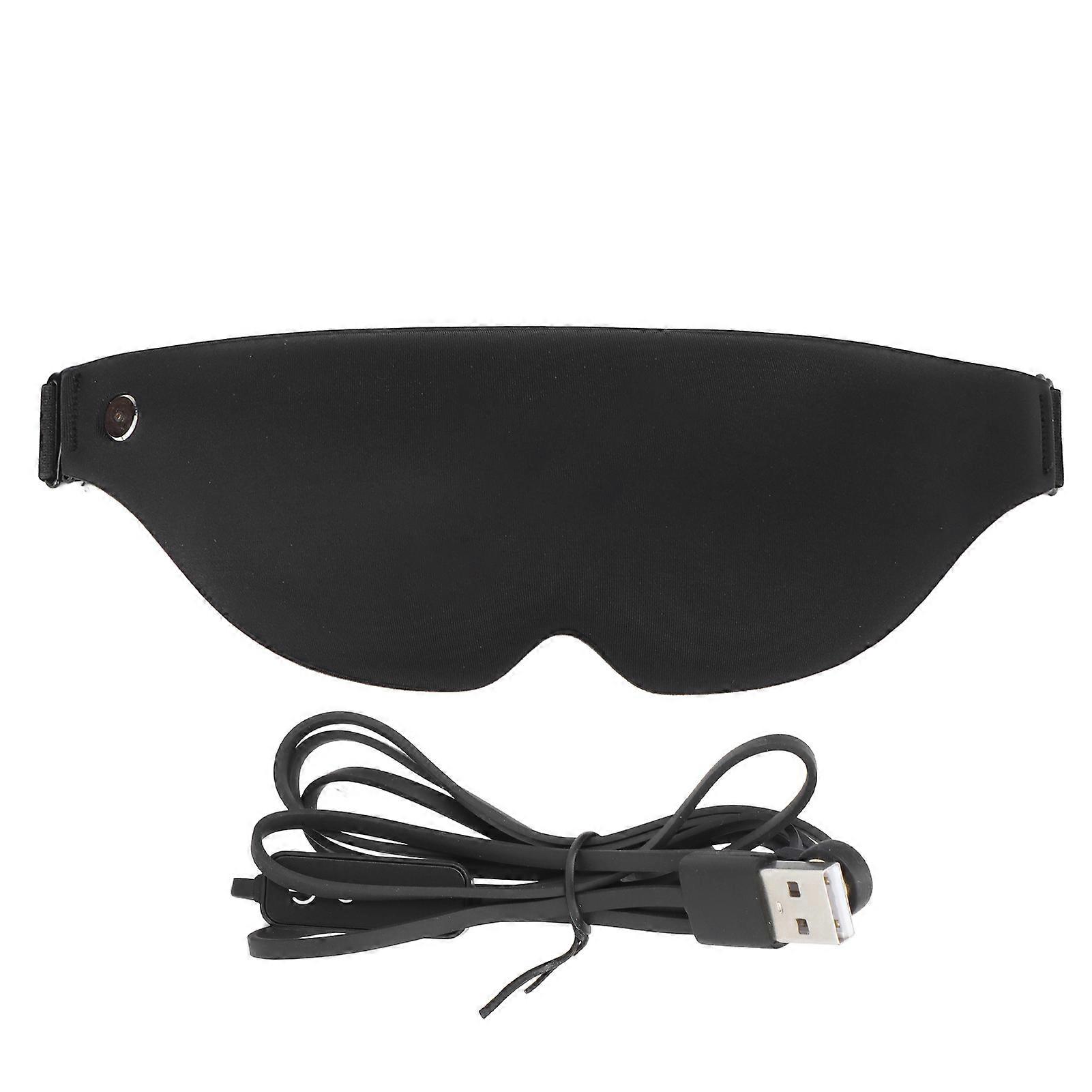 3 Gears Adjustable Heating Eye Patch Fatigue Relief Graphene Electric Eye Heating Pad