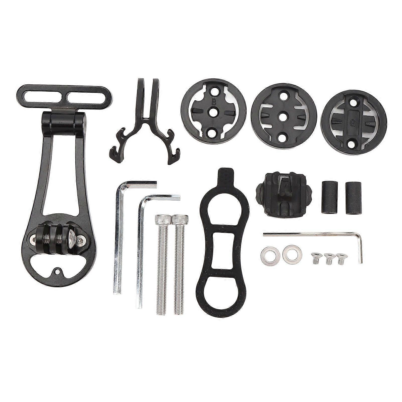 Cycling Computer Mount Front Handlebar Extended Bracket Cycling Computer Extended Mount for Road Mountain CyclingYMQX)