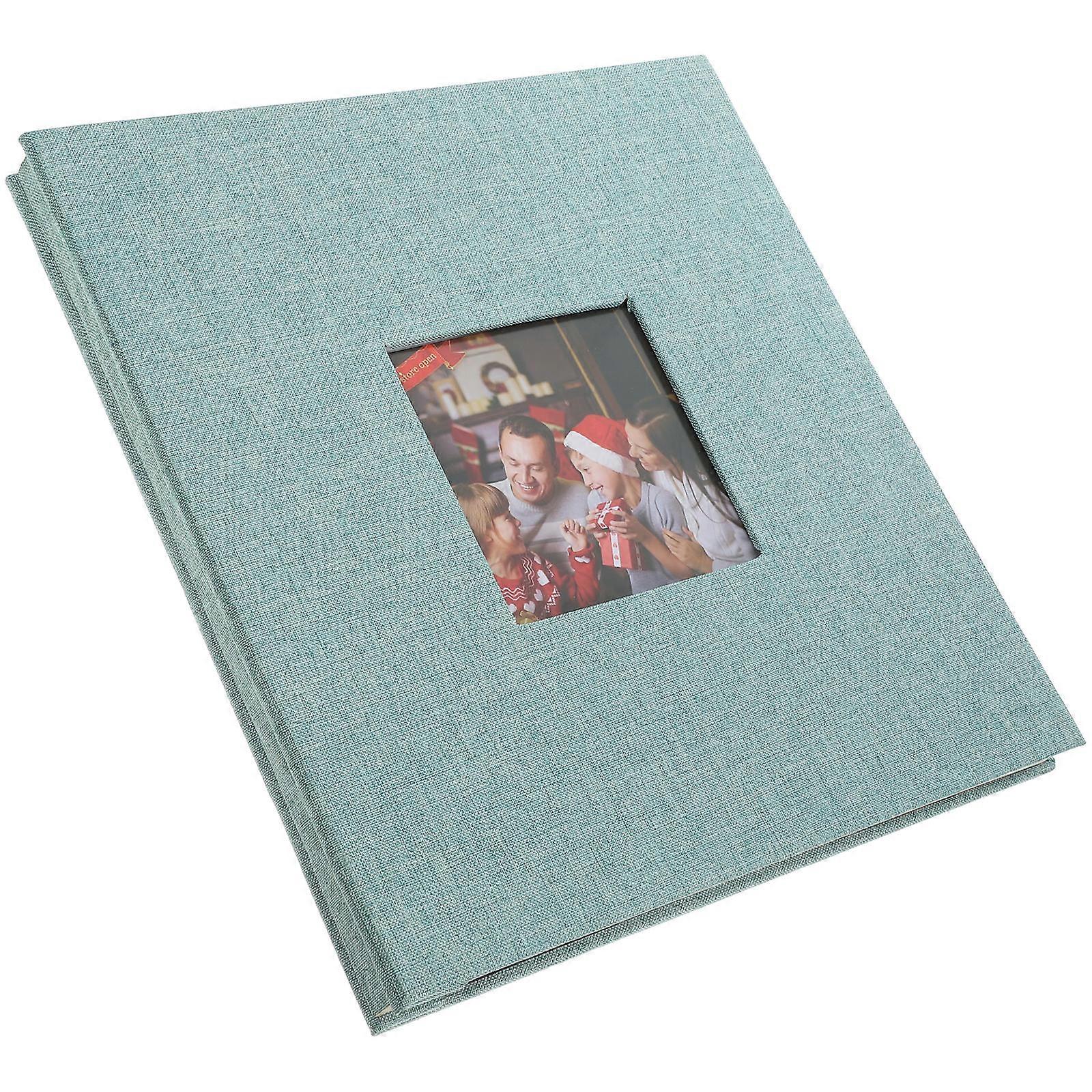 Photo Album Pages Refill Linen Cover Memory Preservation For Wedding And Anniversary 28.00X27.00X2.50Cm 1Pack