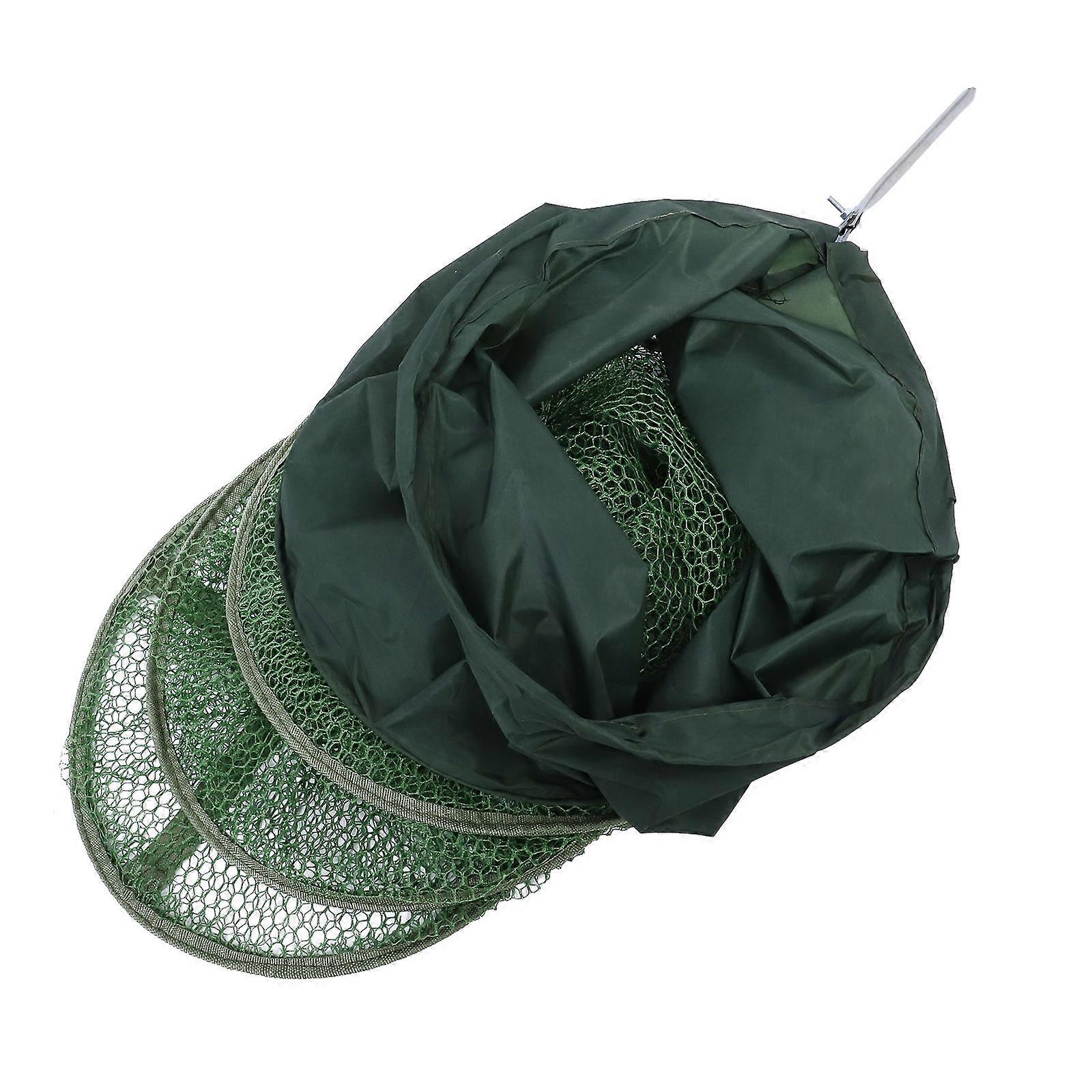 Fishing Net Metal Basket Practical Durable Use Boat Fishing Compact Lightweight 1Pack