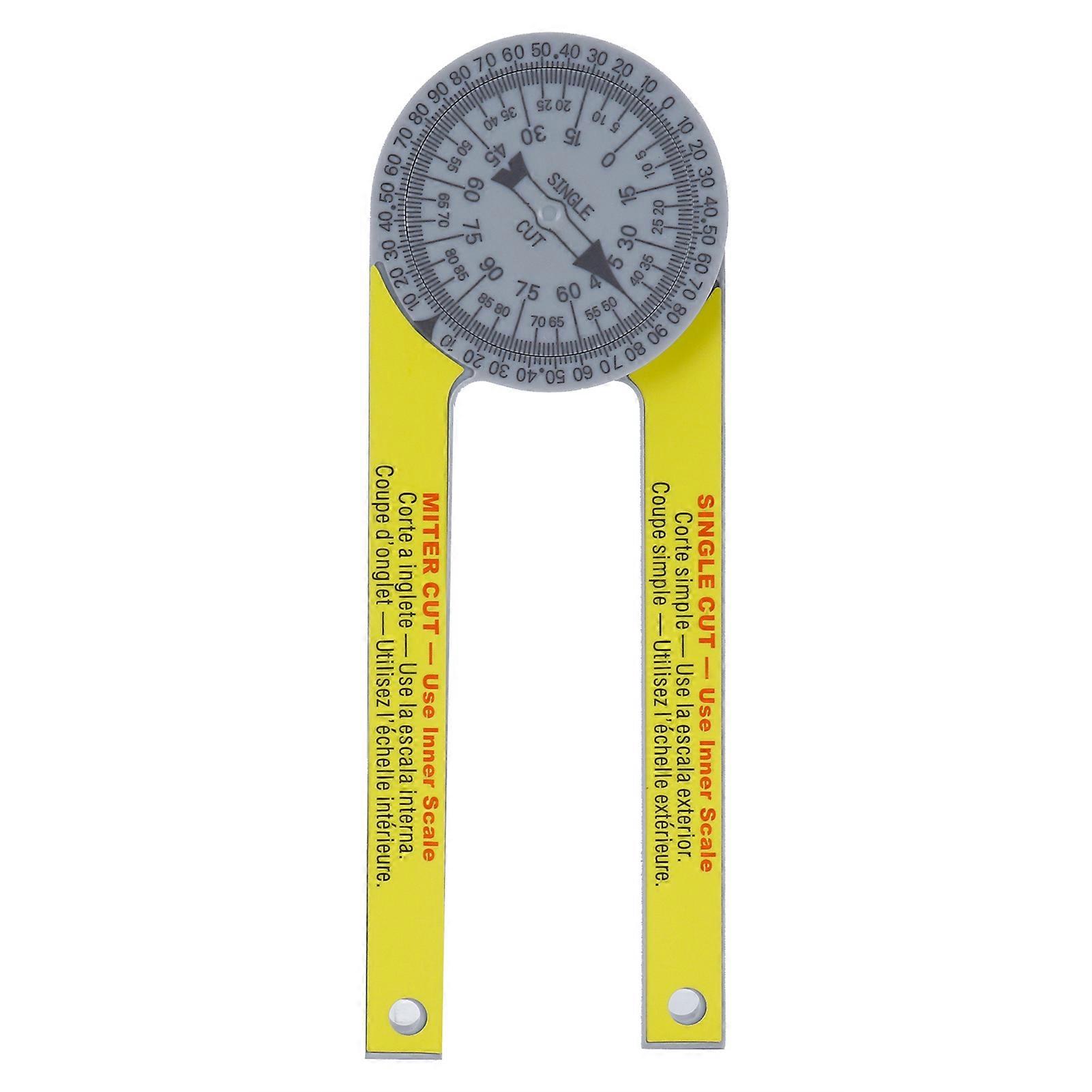 Miter Saw Protractor Portable Calibration 3-Dimensional Goniometer Angle Finder Tools
