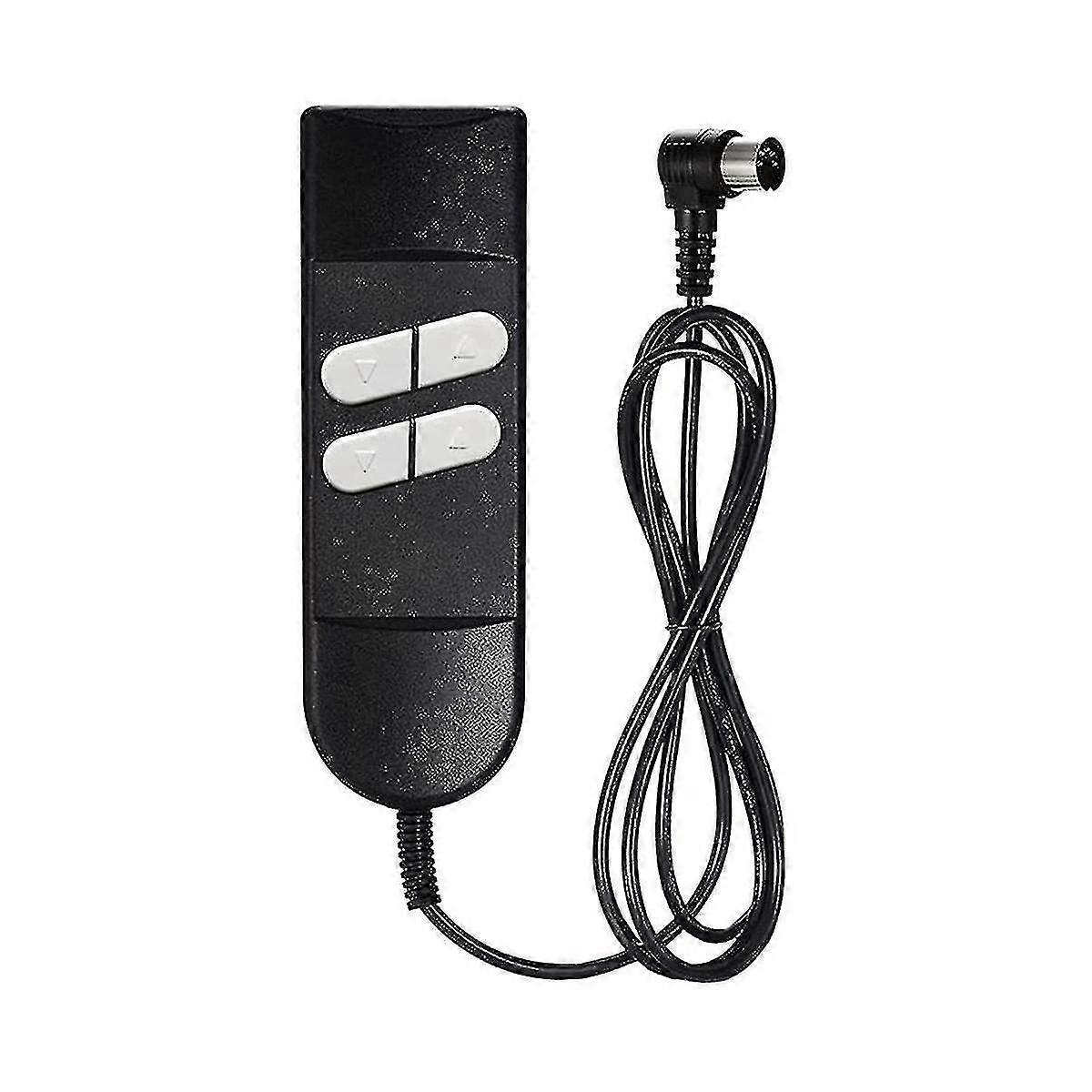 Electric Sofa Remote Replacement, 5 Pin 4 Button Power Recliner Remote Replacement For Okin Limoss