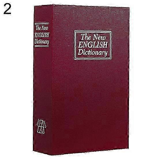 Creative Book Safe with Lock & Key - Secret Diversion Stash Box for Hidden Security Storage and Home Decor