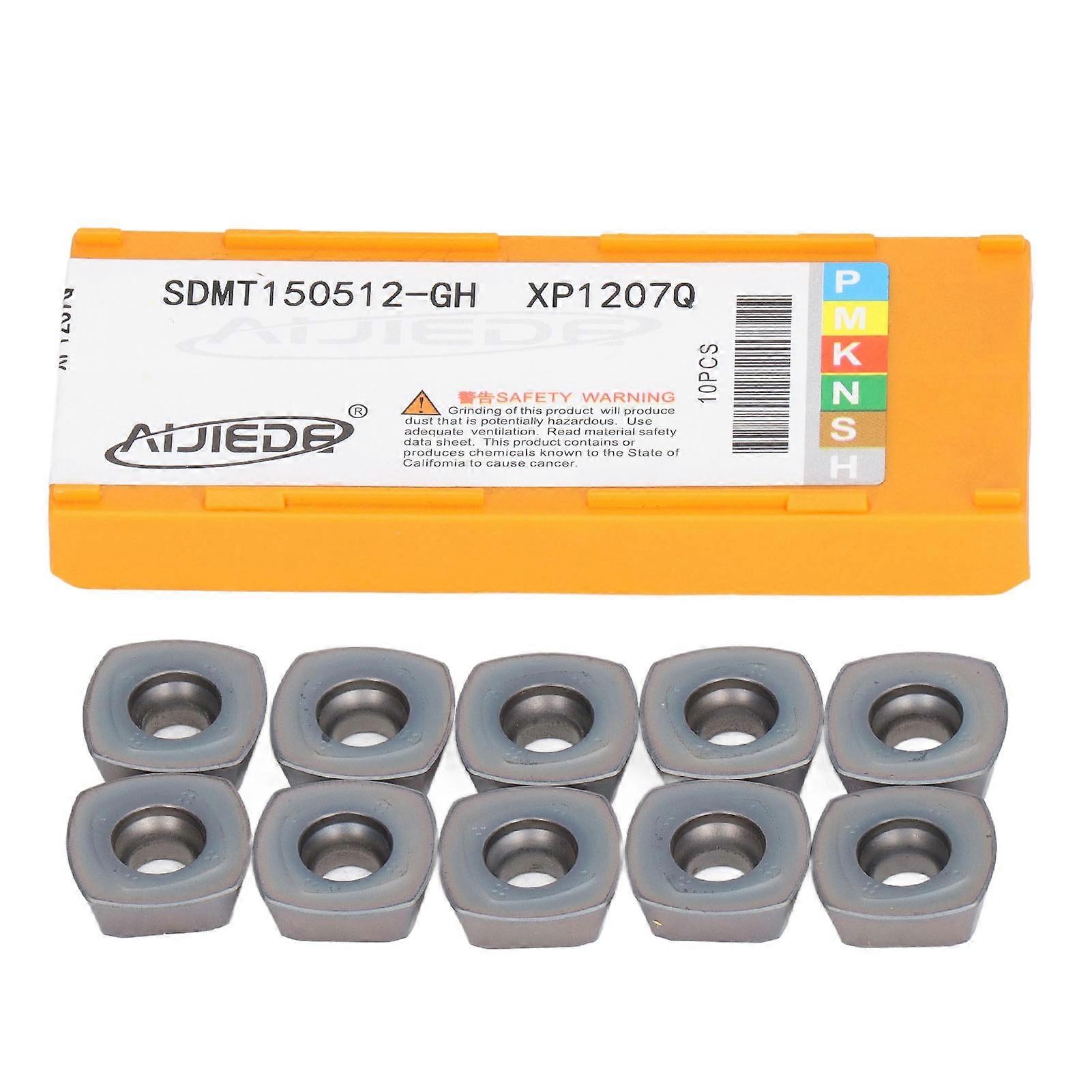 10Pcs Square Turning Inserts Coated Carbide Cutters Industrial CNC Milling Cutting Tools