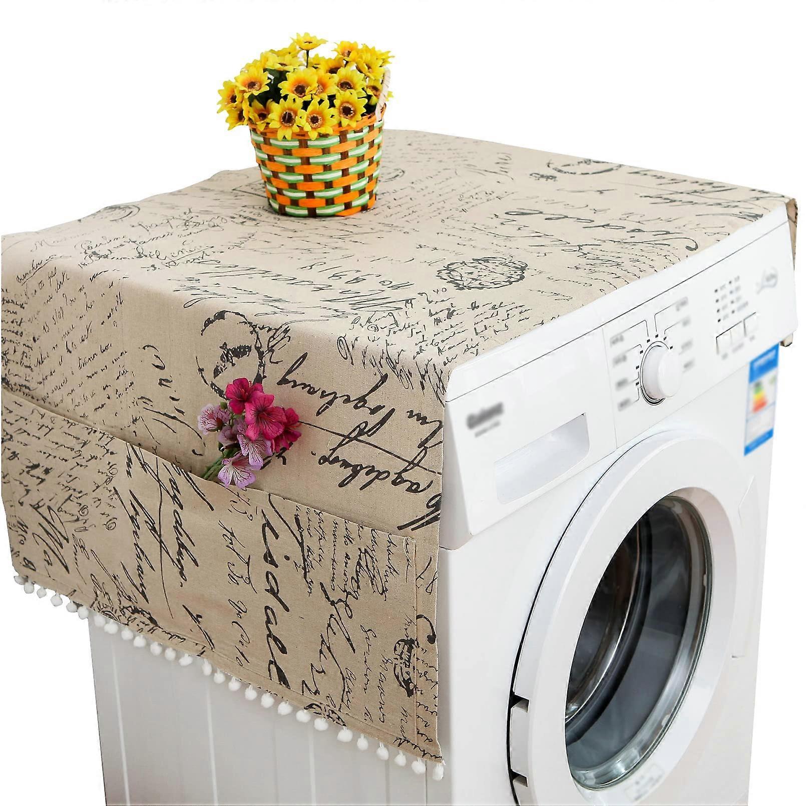 Refrigerator Dust Cover with Storage Bag (W.30 x 90 cm) B 30*90cm
