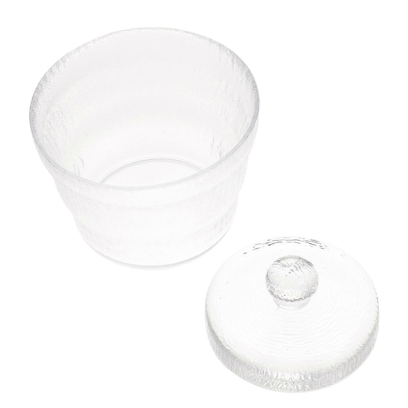 Storage Jars With Lid Pickled Storage Box Transparent Airtight Storage Jar 12.5x10x8cm 1Set