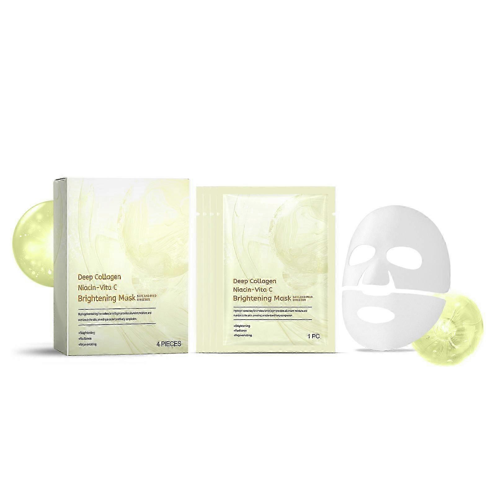 Facial mask with Niacinamide Vita CDeep Collagen, for Face Moisturizing, hydrating, anti-wrinkle, repairing and brightening