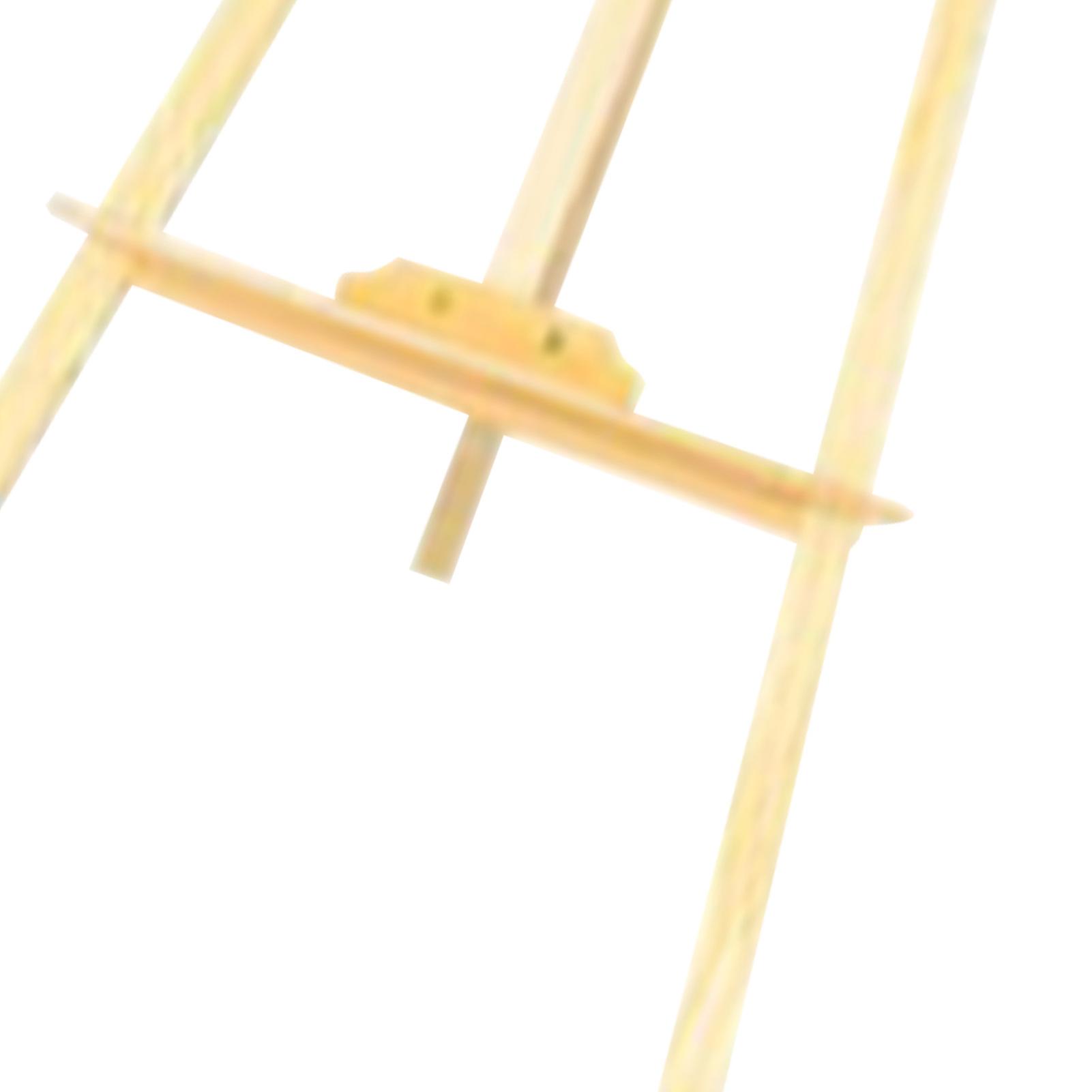 Wooden Easel Stable Durable Beautiful Wood Grain Texture Painting Easel Stand for Drawing