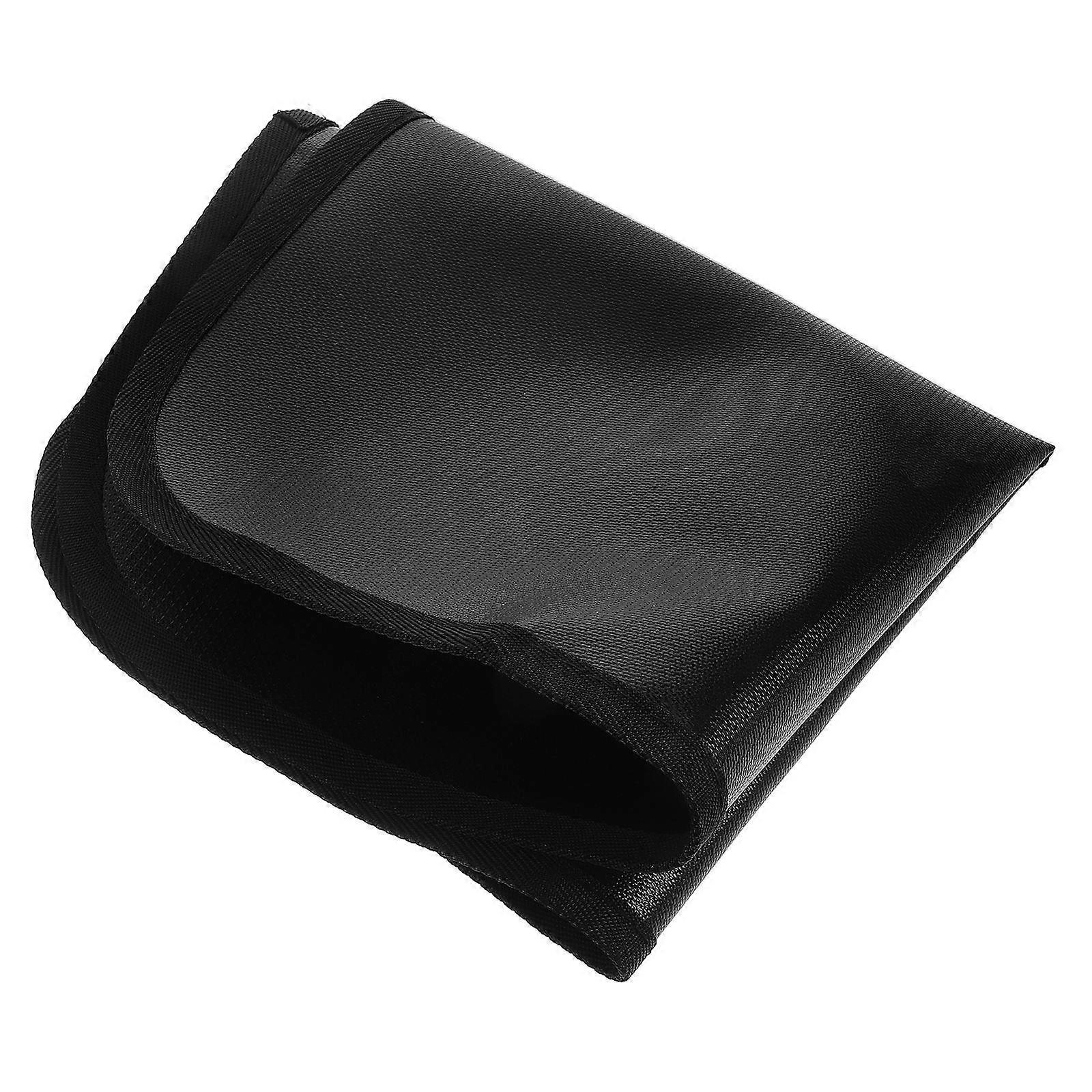 Silicone Heat Resistant Mat 18x15inch Black Rectangular Table Protection Anti-Slip Stable Placement For Kitchen Counter 2Pcs