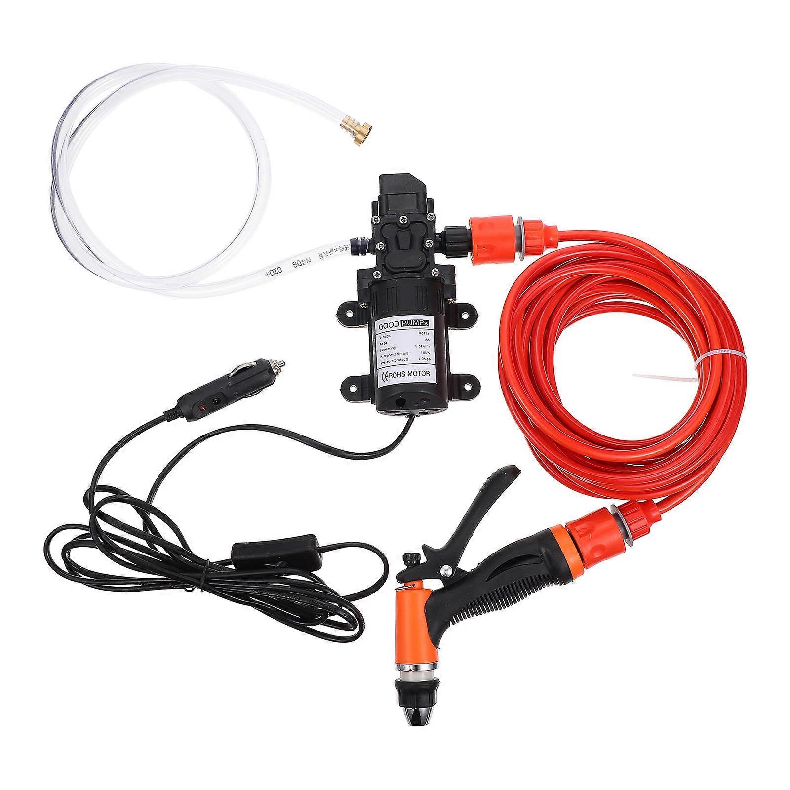 Electric Car Washer Pump with High Pressure for Efficient Cleaning Compact Size Assorted Color