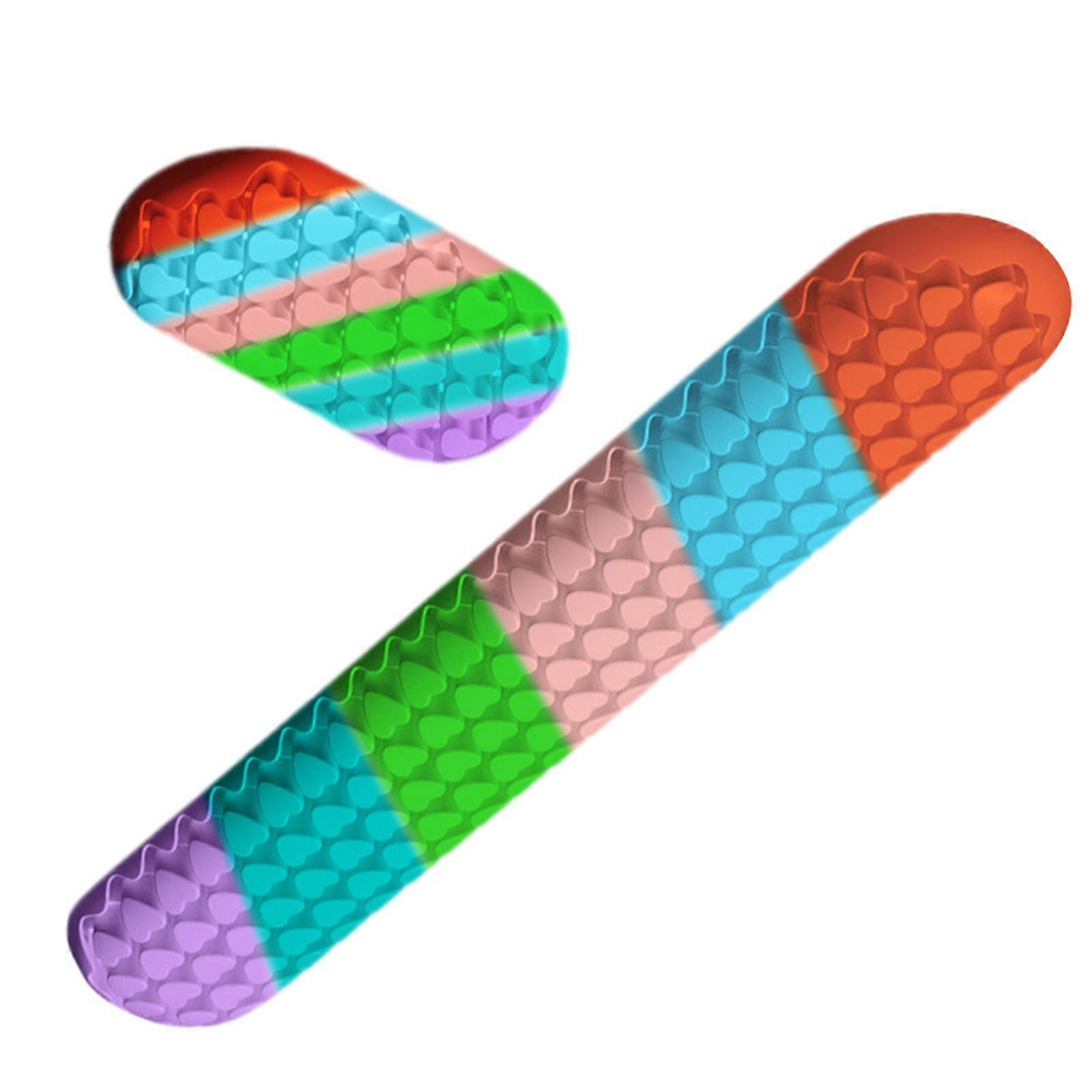 Keyboard Wrist Rest for Computer Keyboard Ergonomic Mouse Wrist Pad Comfortable Breathable Silicone Computer Mouse Multicolor