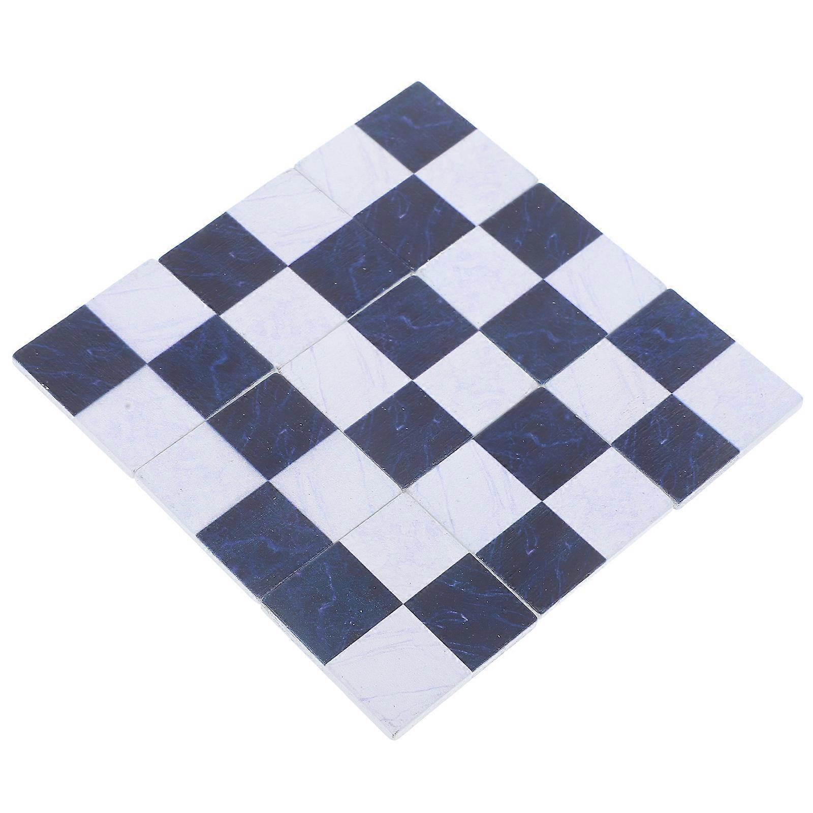 Wood For Dollhouse Miniature Flooring Kids Simulation Decoration Small Size Light Weight 9Pcs
