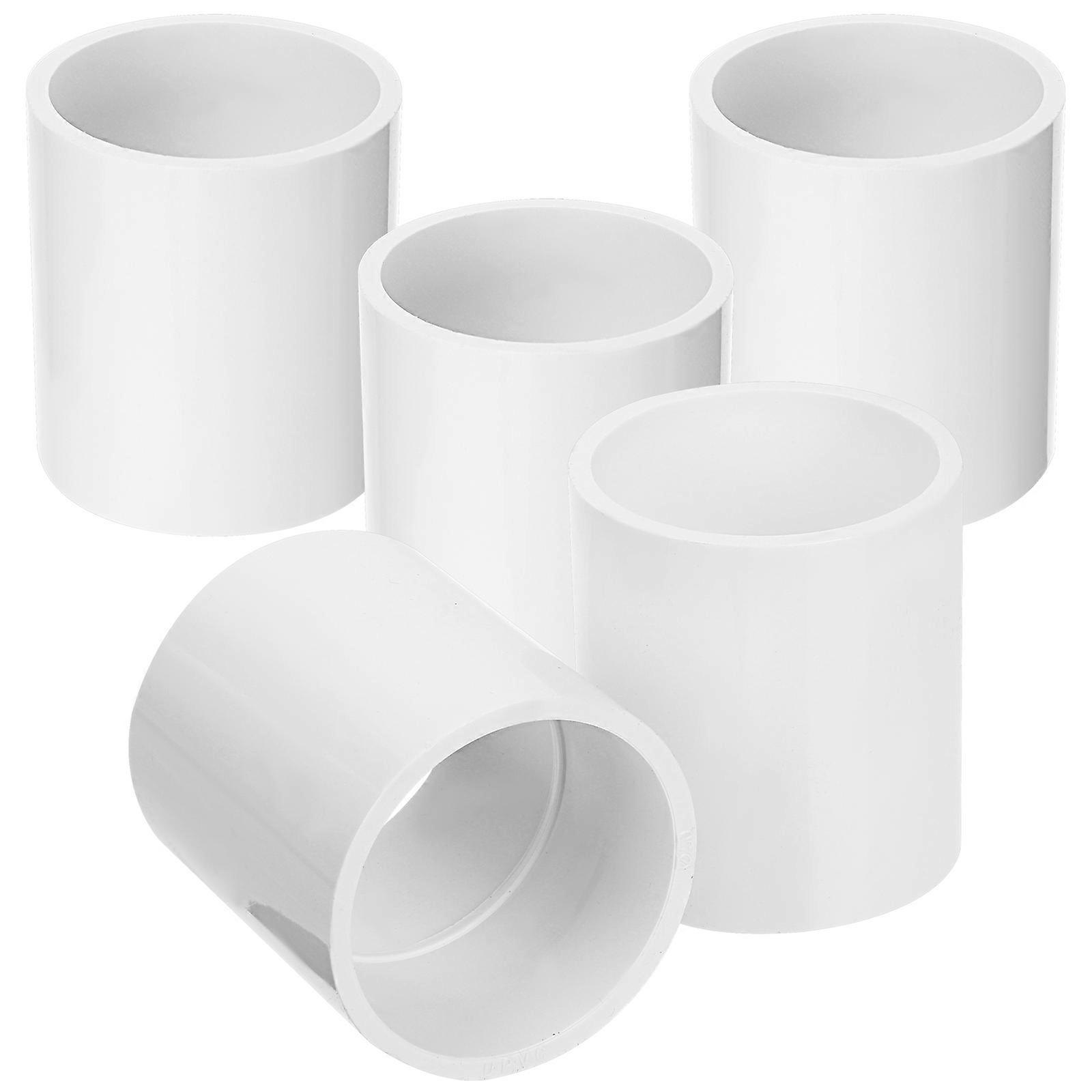 a product description tailored for your query:
**5PCS PVC Fittings Straight Connector – Durable & Lightweight Pipe Joints for Residential