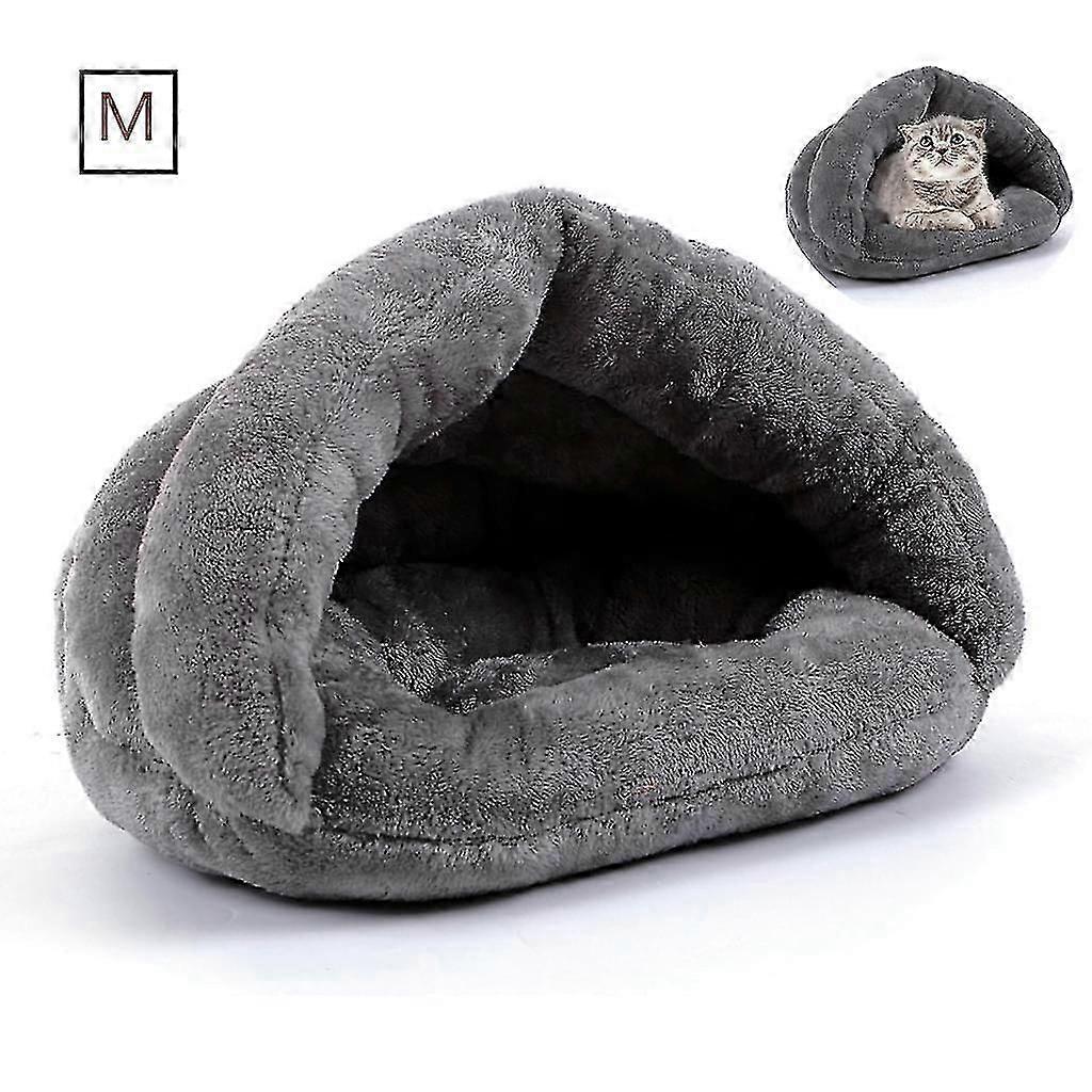 Warm Pet Slee Bag Soft Cozy Bed And Cave