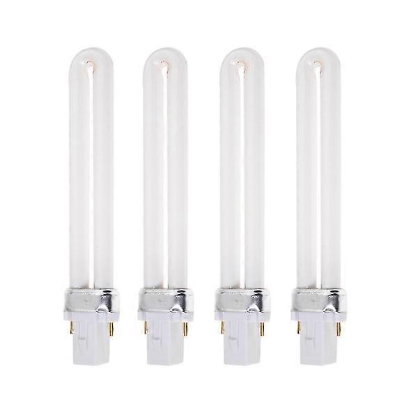 4x 9W UV lamp replacement bulbs for 36W UV curing lamp