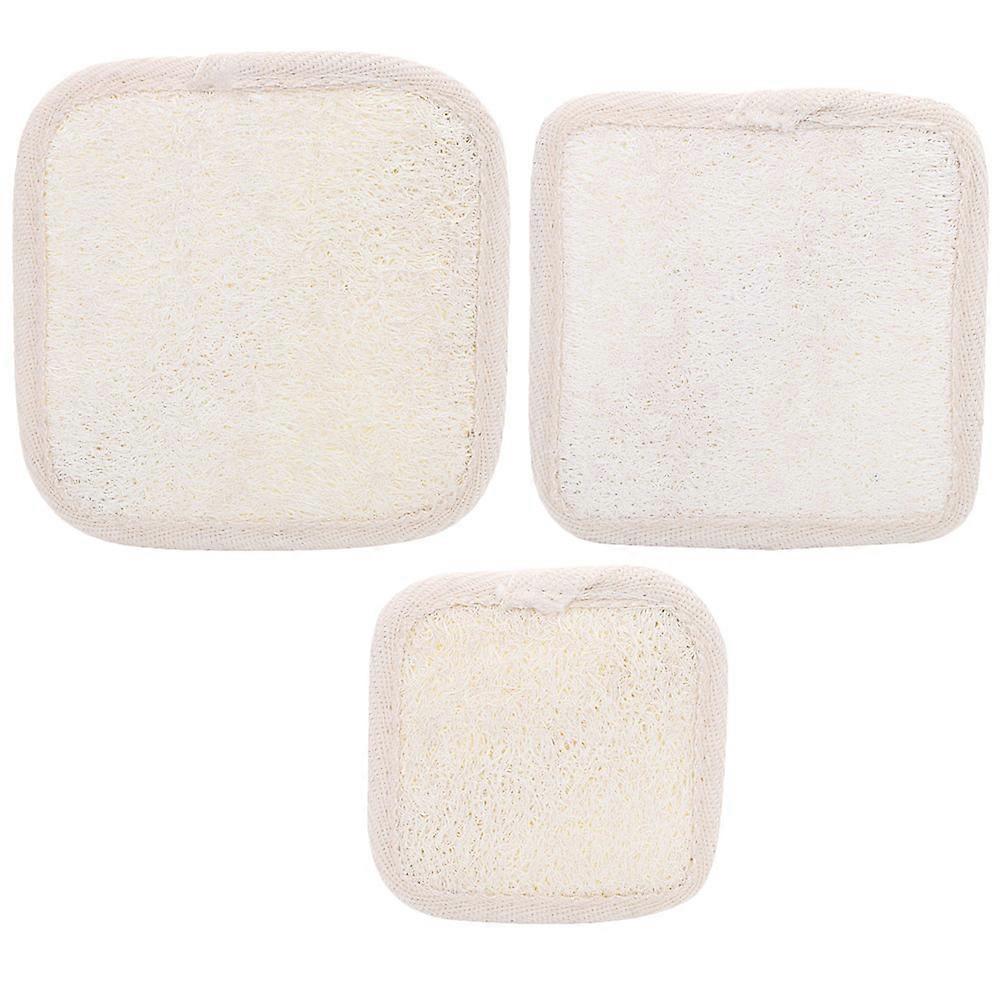 Multi Color Loofah Body Scrubber for Cleaning Use with Effective Exfoliation and Soft Comfort 3 Sizes Available