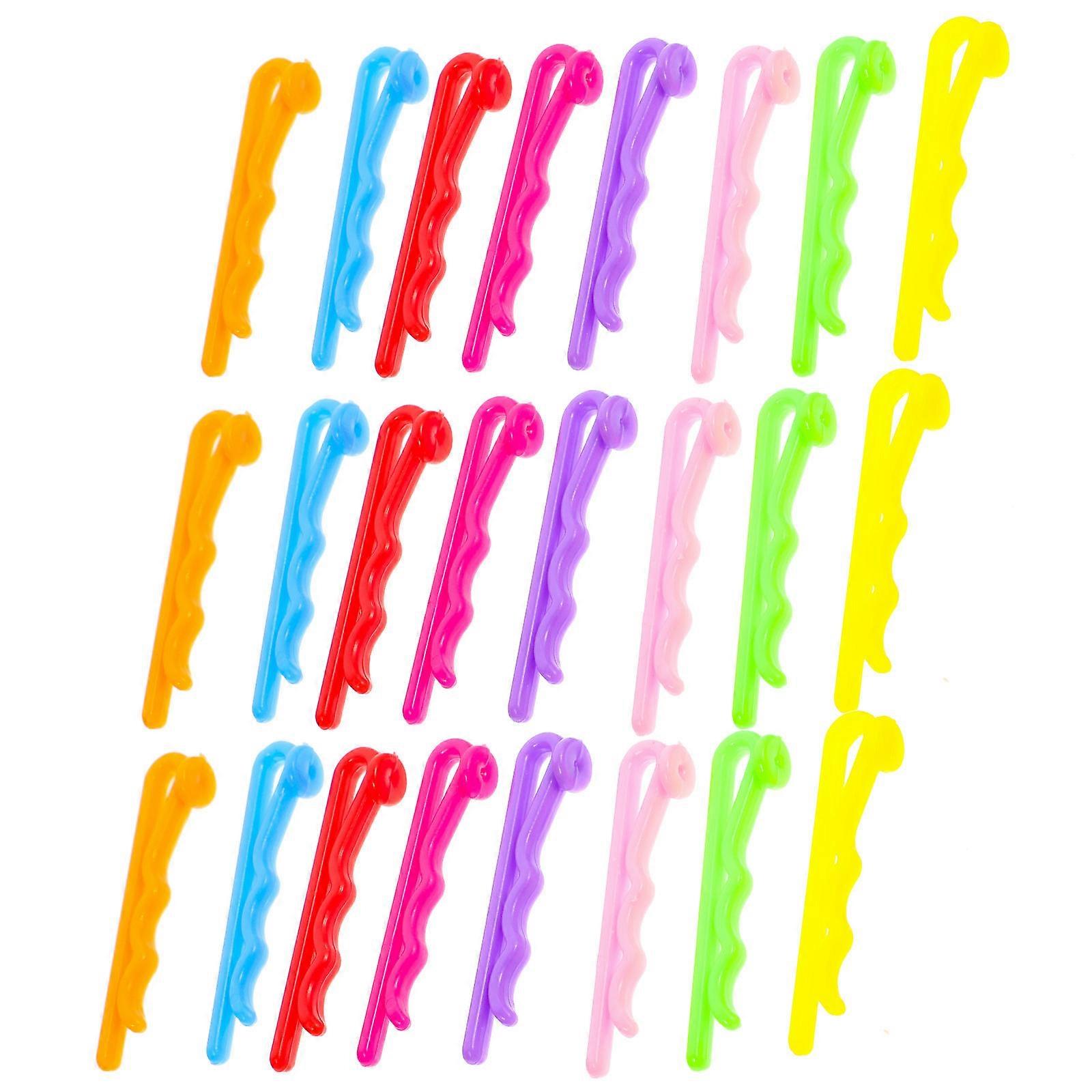 a refined and engaging product description based on your input:
**60PCS DIY Hairpin Accessories Plastic Hair Clips for Creative Crafting &