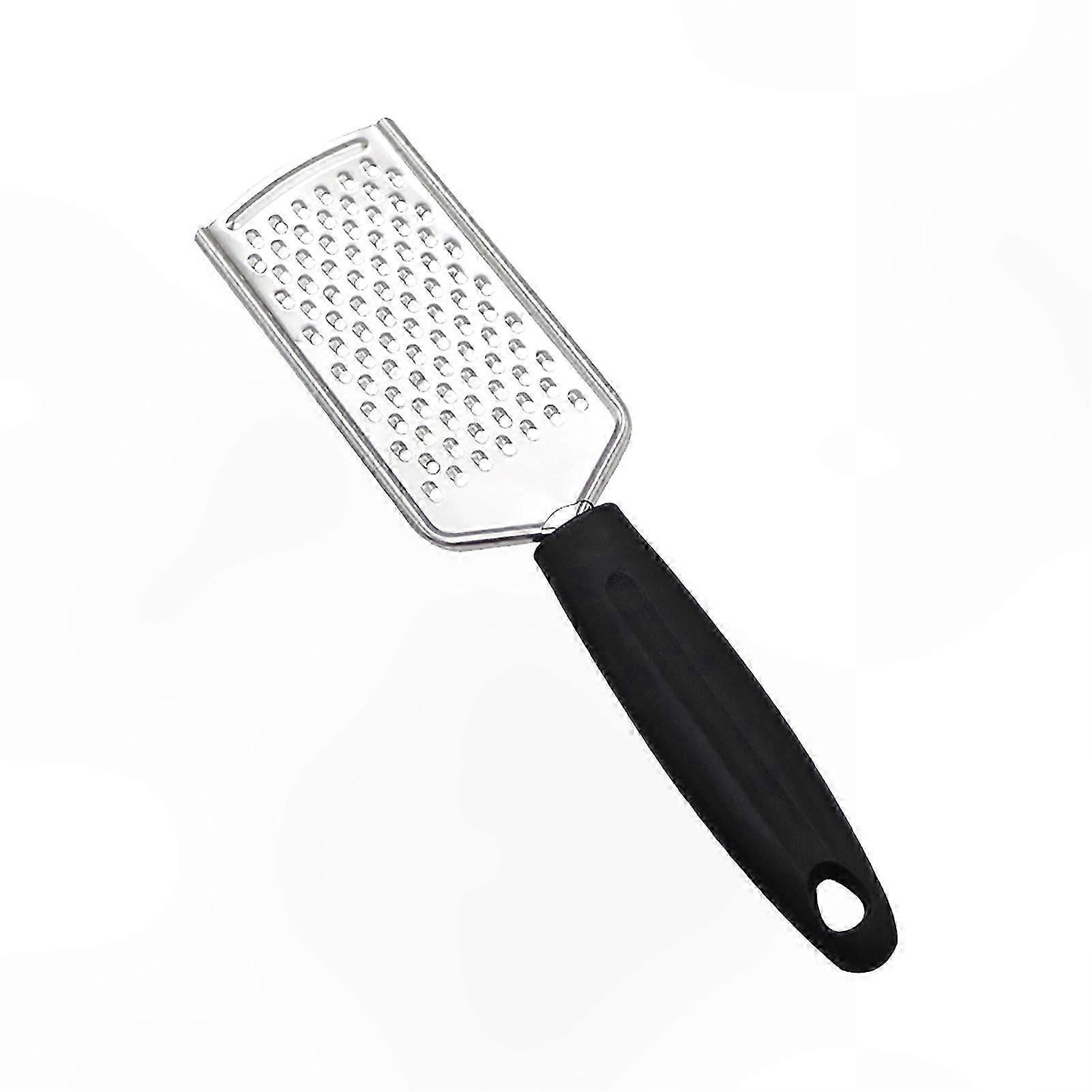 Stainless Steel Cheese and Vegetable Grater with Long Handle for Home Use Manual Shredder for Butter and Potatoes
