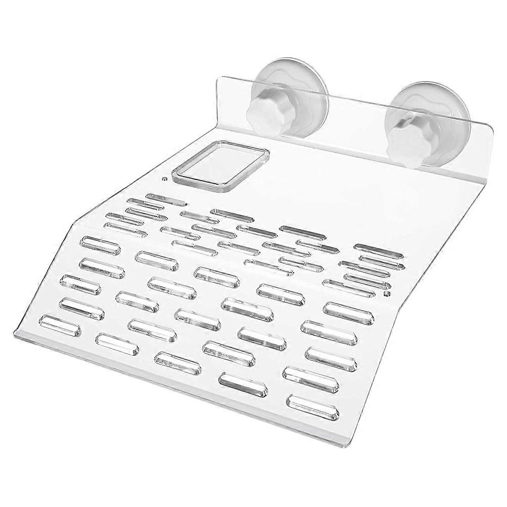 Turtle Basking Platform Reptile Climbing Decor Transparent Acrylic Prevents Shell Rot 24x20cm 1Pcs