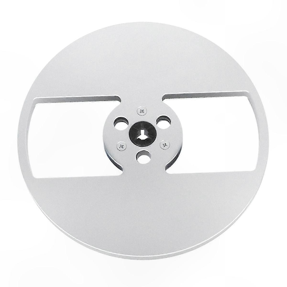 Universal Silver Open Reel for Sound Tape Storage and Playback