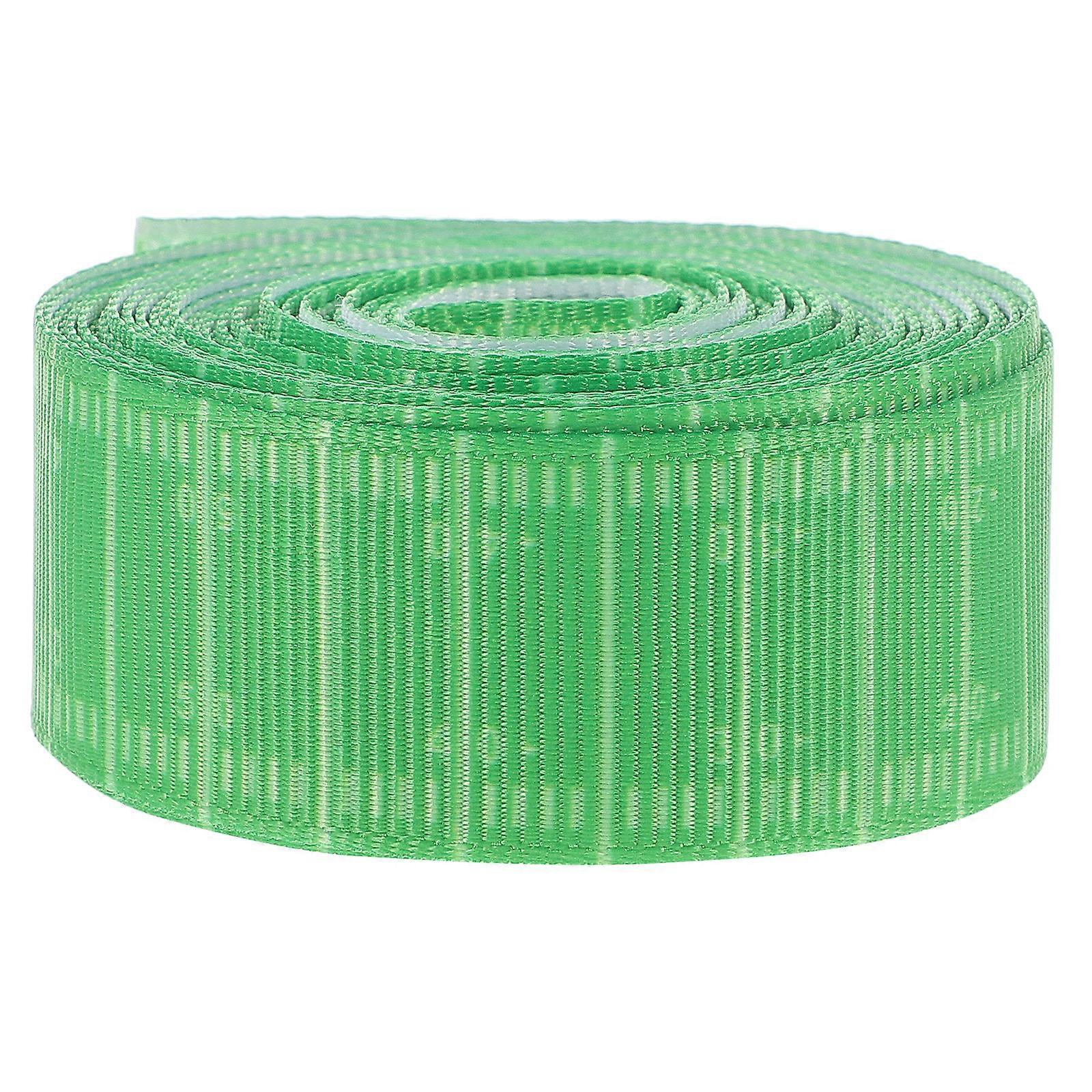 Sports Themed Ribbon Decorative Ribbon For Craft Enthusiasts Green 450X2.2CM DIY Wrapping 1 Roll