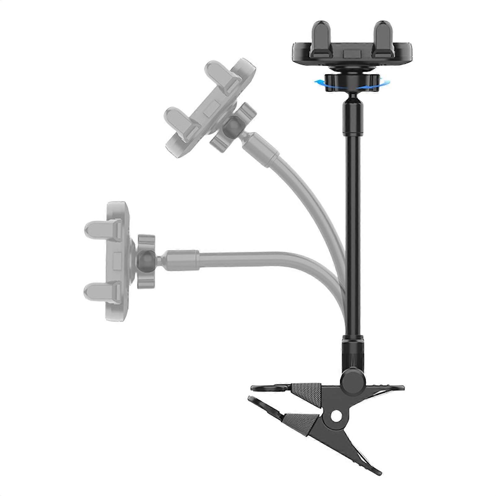 Phone Holder for Guitar Playing - Adjustable Multi-Angle Cellphone Clip Mount for Musicians, Video Recording Accessory