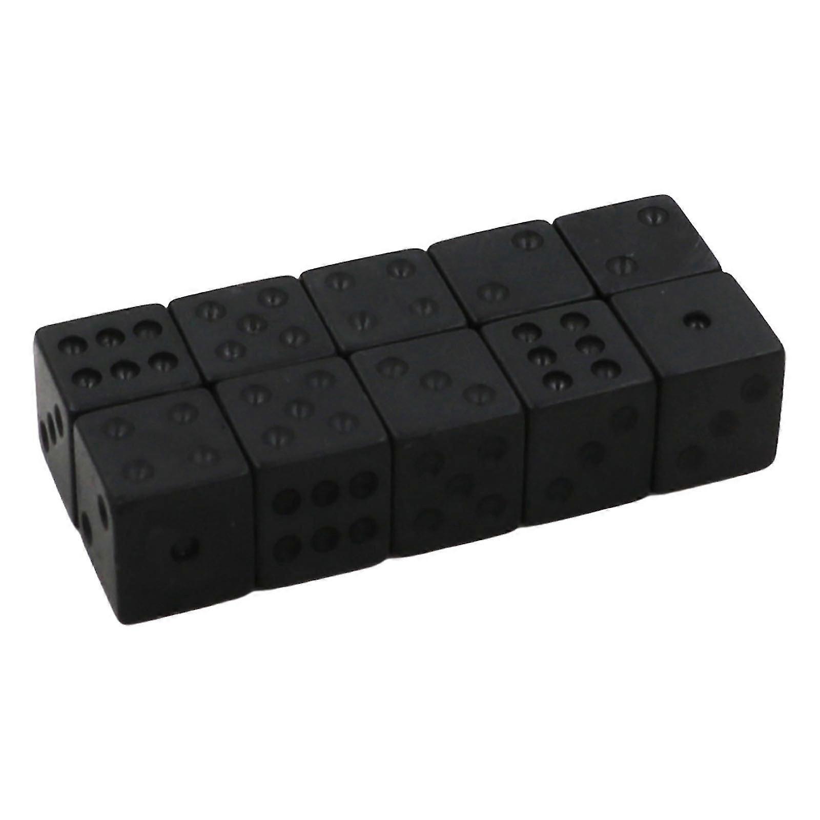 16mm Six Sided Dices Acrylic Game Dices Classroom Colorful Teaching Dices