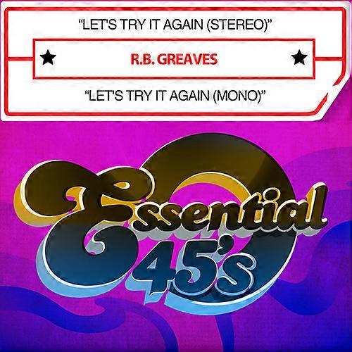 R.B. Greaves - Let's Try It Again  [CD5 MAXI-SINGLE] USA import