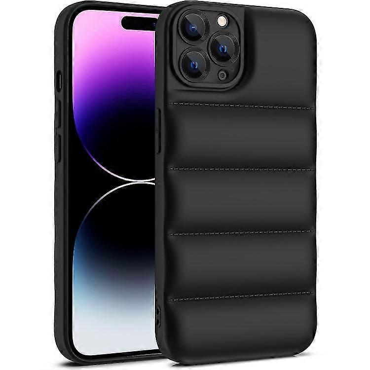 Pour iPhone 15 Pro Eiderdown Airbag Coque antichoc