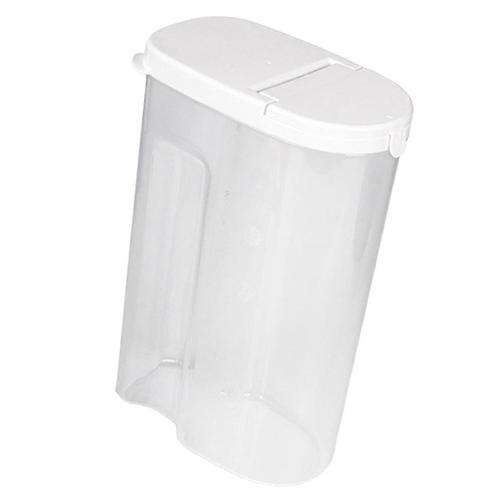 Cylindrical Dog Food Container With Lid For Kitchen Items Home Use Durable Food-Grade Material 1Set