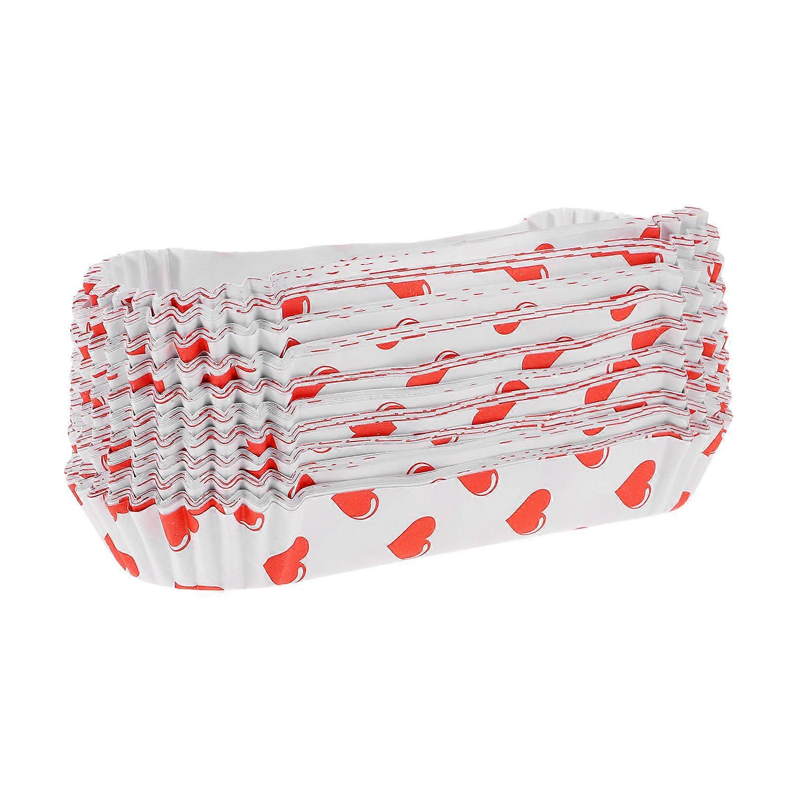 100pcs PET Baking Cups for Baking Easy Release Hot Dog Liners Round Baking Cups