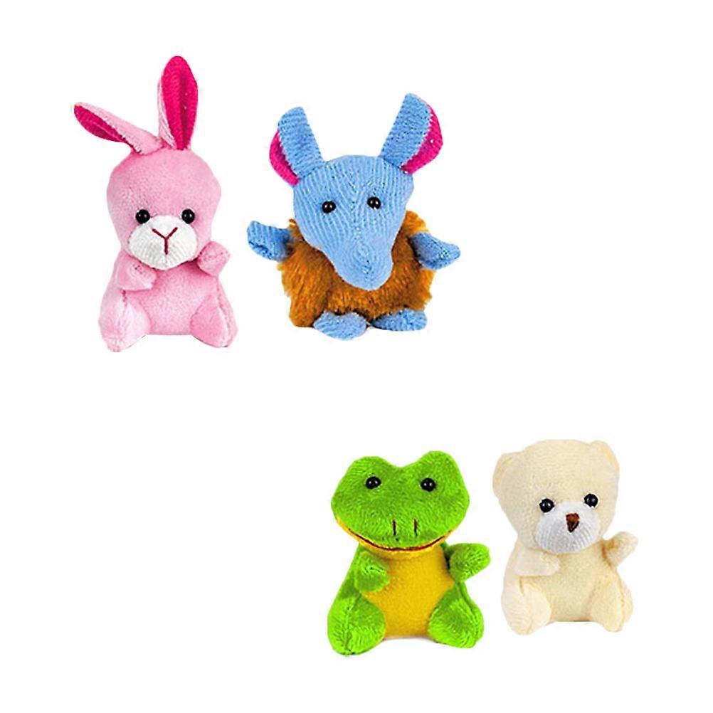 Adorable Mini Plush Dolls Doll Toys Kid's Toy Assorted Color For 4Set