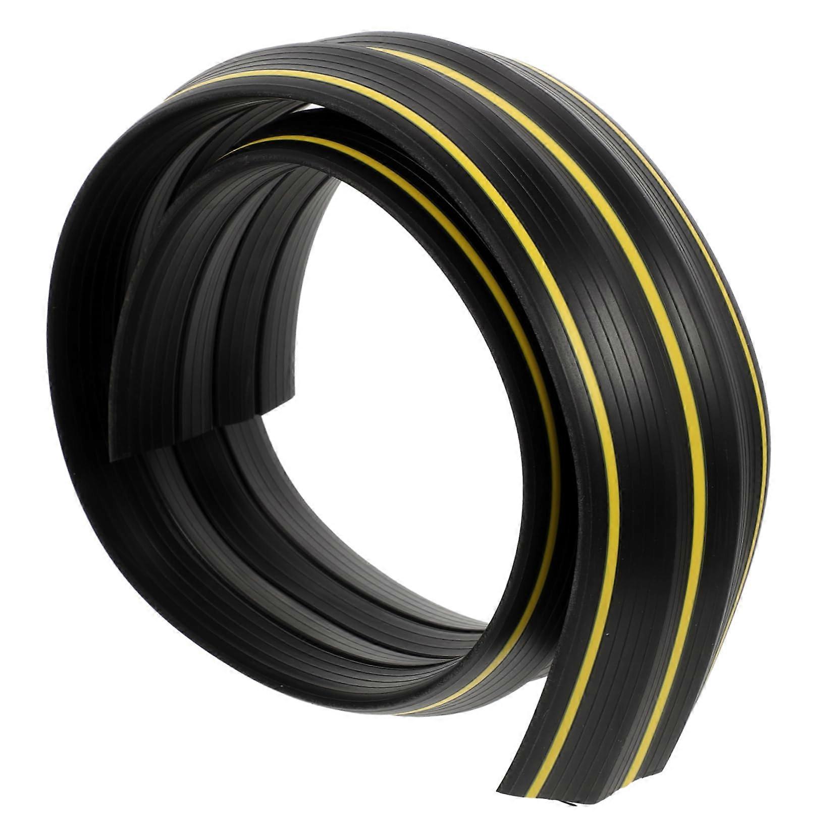Garage Door Seal Universal Weatherproof Strip for PVC Black Door Edging, Compatible with Various Door Sizes and Models