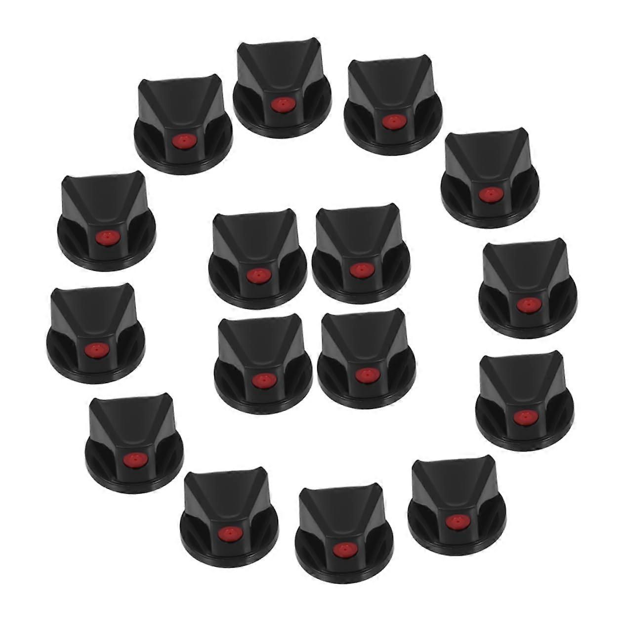 25 Pack Spray Paint Caps Nozzles with Trigger Grip for Graffiti and Airless Spray Tips